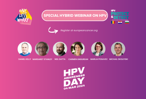 European Cancer Organization (ECO) HPV Awareness Day 2024 Webinar 